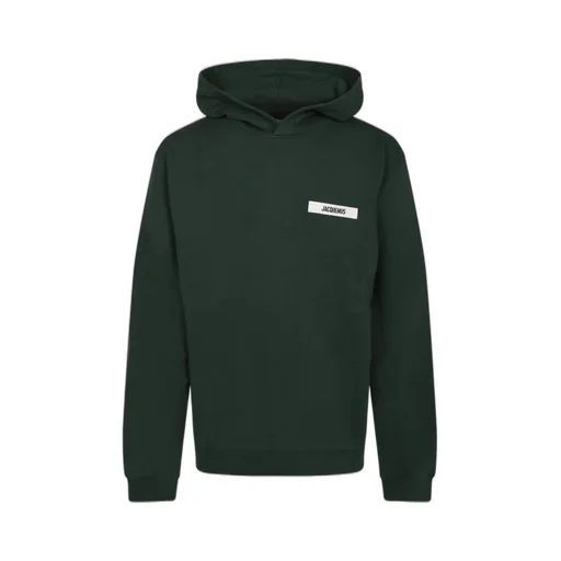 Jacquemus Logo Patch Long Sleeved Hoodie