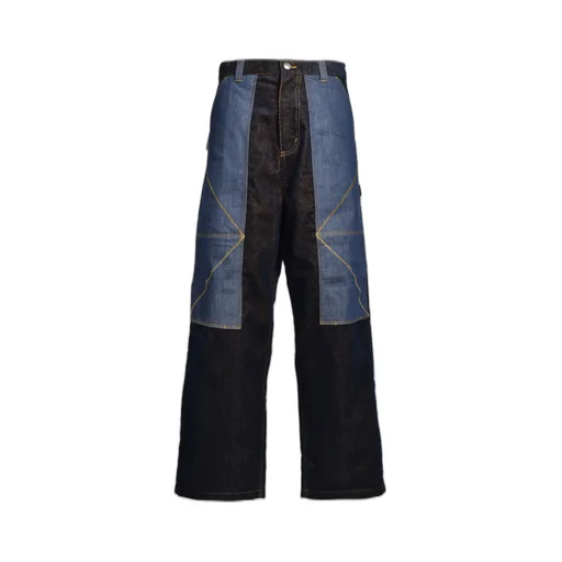 Og Double Knee Pant / Nd Dark Navy / Mustard