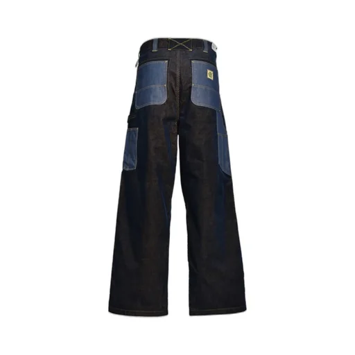 Og Double Knee Pant / Nd Dark Navy / Mustard