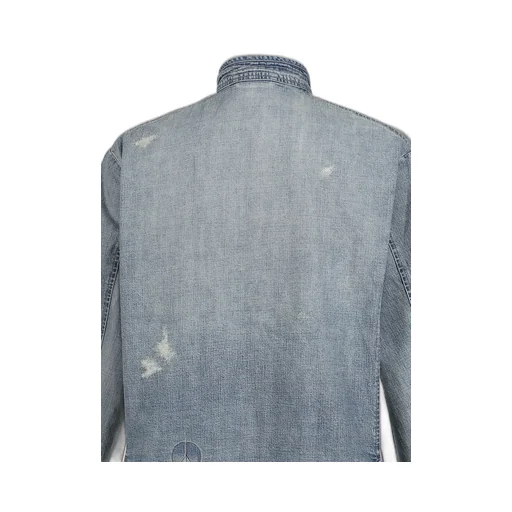 Cannery Row Denim Chinese Jacket / Blu