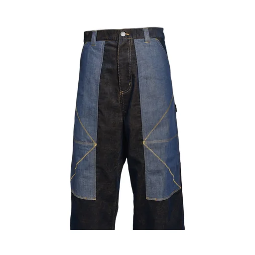 Og Double Knee Pant / Nd Dark Navy / Mustard