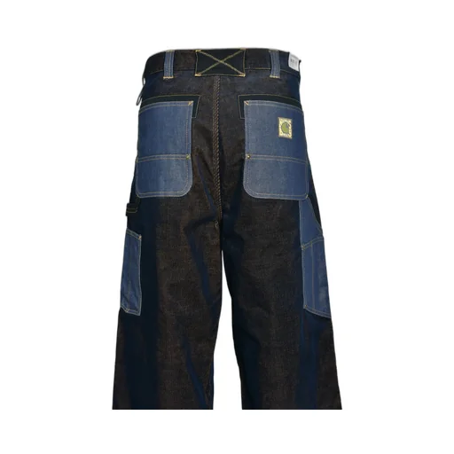 Og Double Knee Pant / Nd Dark Navy / Mustard
