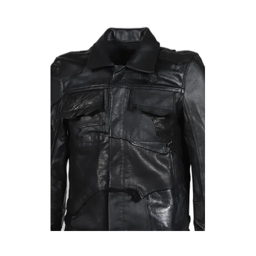 Type 0 Jacket Scrap Leather / Blk