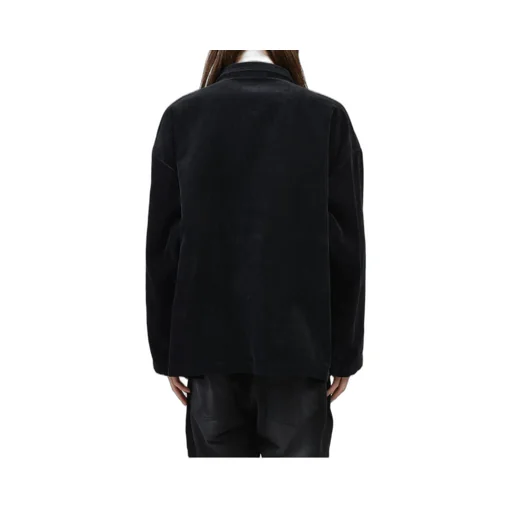 Corduroy Zip Jacket / Black