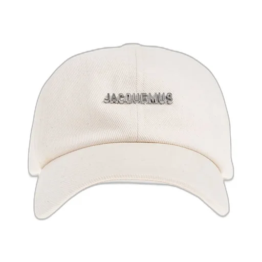 Jacquemus Logo Plaque Curved Peak Cap