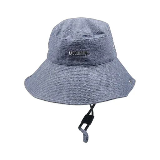 Jacquemus Logo Plaque Brim-Tie Hat