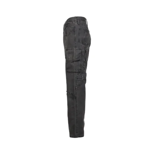 Cargo Pants Scrap / Worn Black