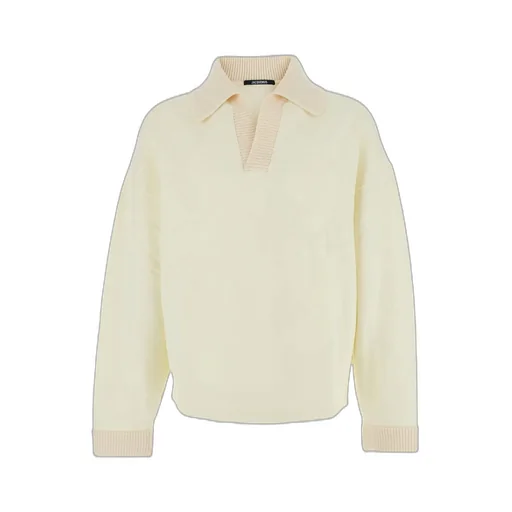 Jacquemus The Punto Long-Sleeved Polo Shirt