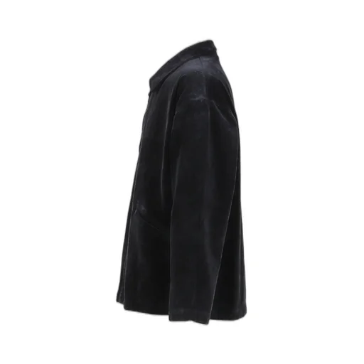 Corduroy Zip Jacket / Black