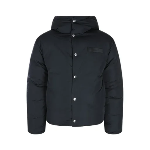 Jacquemus Logo Patch Hooded Jacket