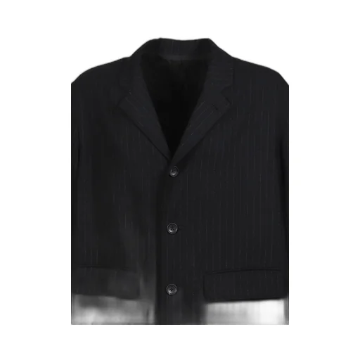 Pin Stripe Bebop Jacket / Black
