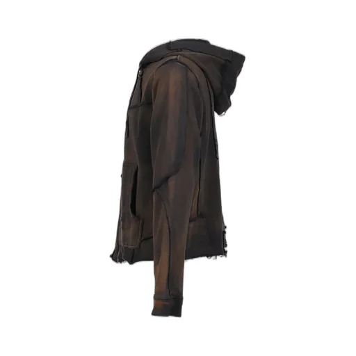 Zipup Hoodie Scrap / Potassium Blk