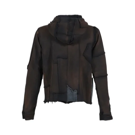 Zipup Hoodie Scrap / Potassium Blk