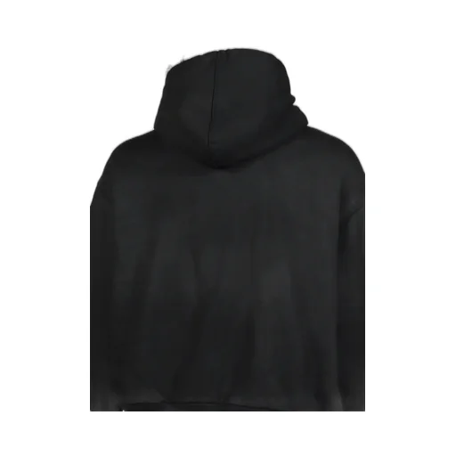 Waxed Hoodie Jacket / Black