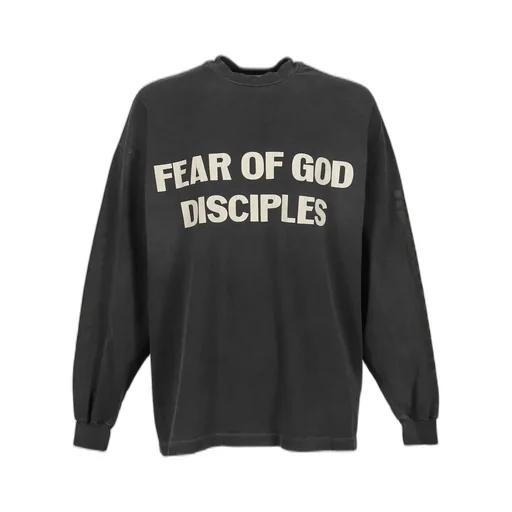 Relaxed Ls Tee / Blk Disciple