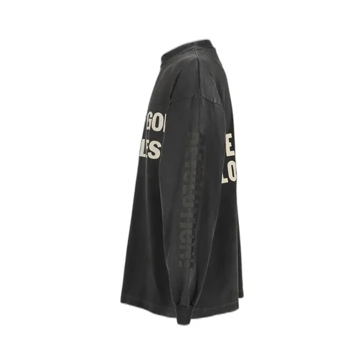 Relaxed Ls Tee / Blk Disciple