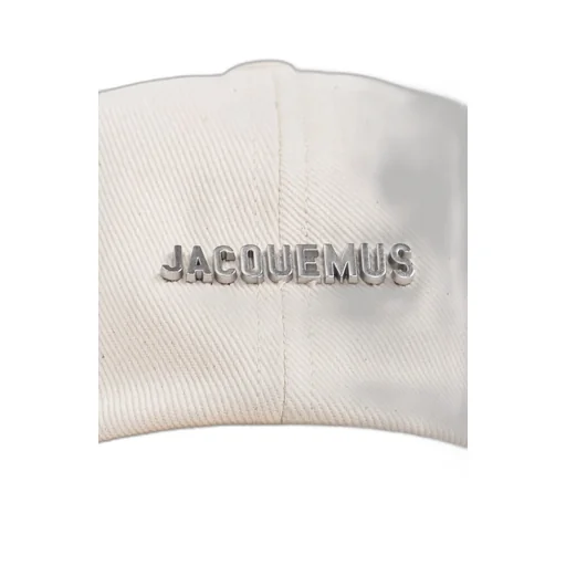 Jacquemus Logo Plaque Curved Peak Cap