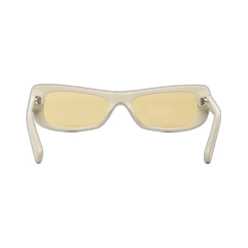 Jacquemus X Linda Farrow Capri Rectangle Frame Sunglasses