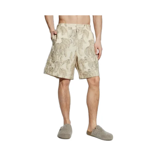Jacquemus The Aloe Banana Jacquard Shorts