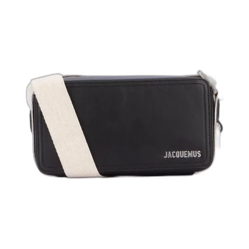 Jacquemus Le Cuerda Horizontal Logo Plaque Messenger Bag
