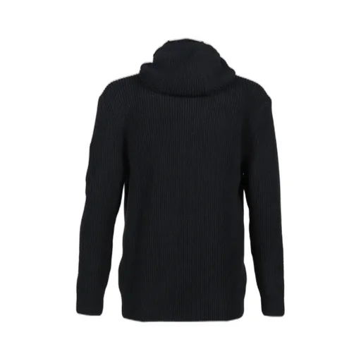 Knw Cardigan In Fleece Knit / Blk