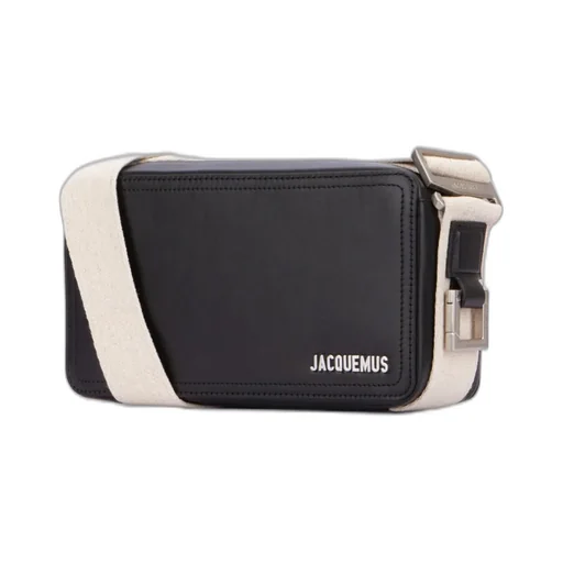 Jacquemus Le Cuerda Horizontal Logo Plaque Messenger Bag