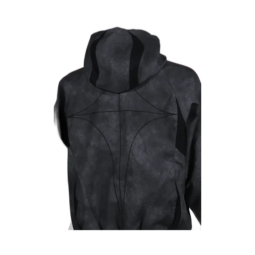 Tc Tg Lthr Jkt / Blk/Antique Sil