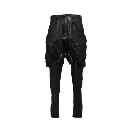 Cow Skin Gasmask Cargo / Black