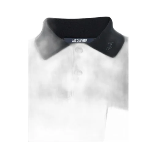 Jacquemus The Tricot Long-Sleeve Polo Shirt