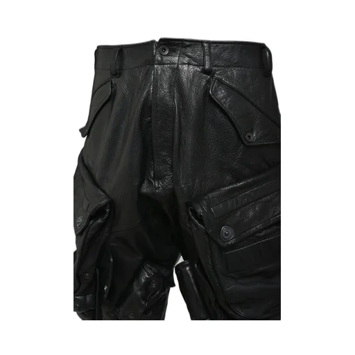 Cow Skin Gasmask Cargo / Black