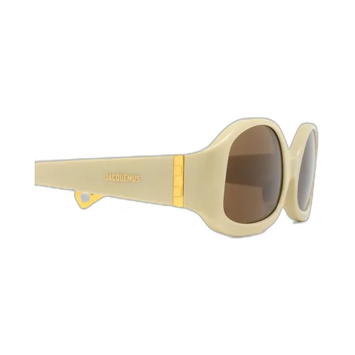 Jacquemus Geometric Frame Sunglasses