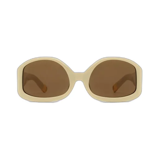 Jacquemus Geometric Frame Sunglasses