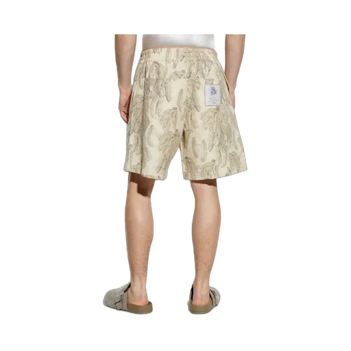 Jacquemus The Aloe Banana Jacquard Shorts