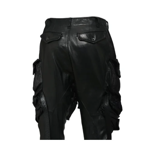 Cow Skin Gasmask Cargo / Black