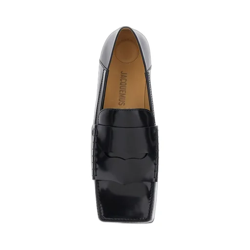 Jacquemus The Carré Square-Toe Loafers