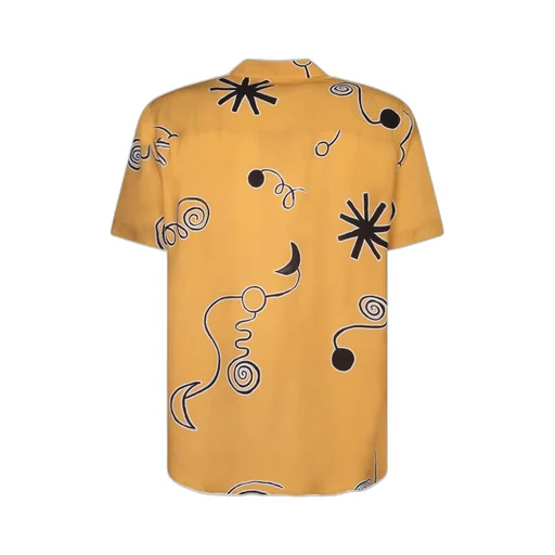 Jacquemus Arty Spiral Print Short-Sleeve Shirt