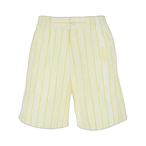 Jacquemus Logo Detailed Striped Shorts
