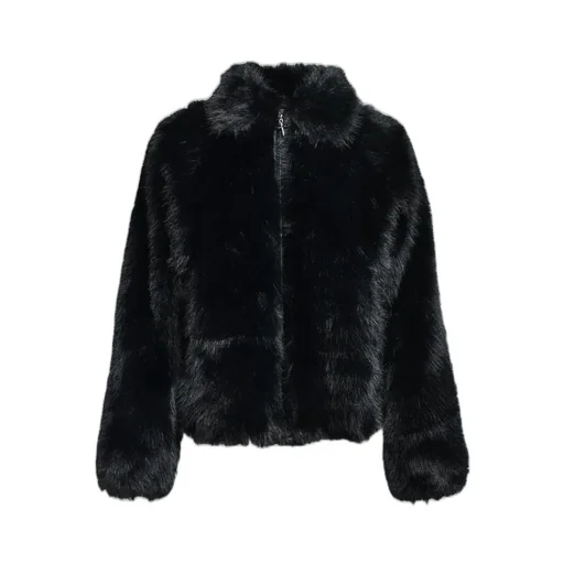 Fur Jacket / Black