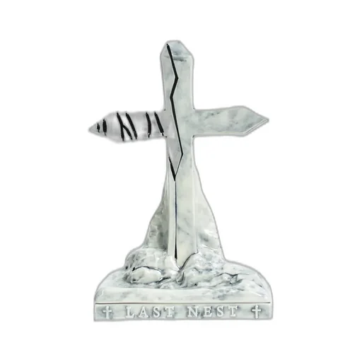 Cross Incense Chamber / Wht