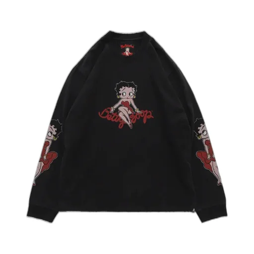 L/S Tee Boxy Fit / Multi Color