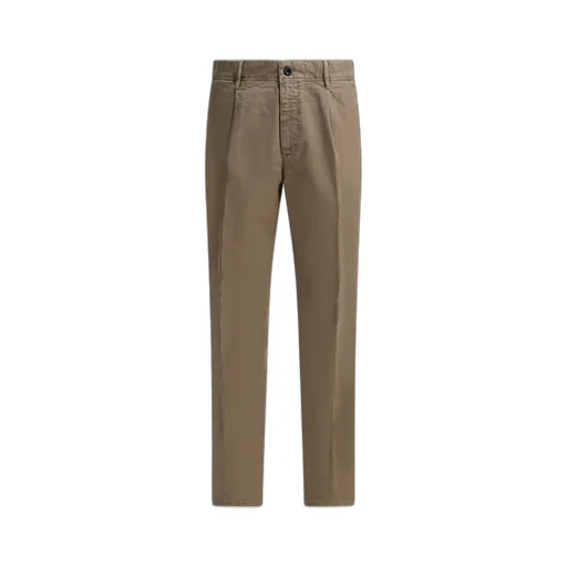 Incotex Tapered Fit Pleated Pants