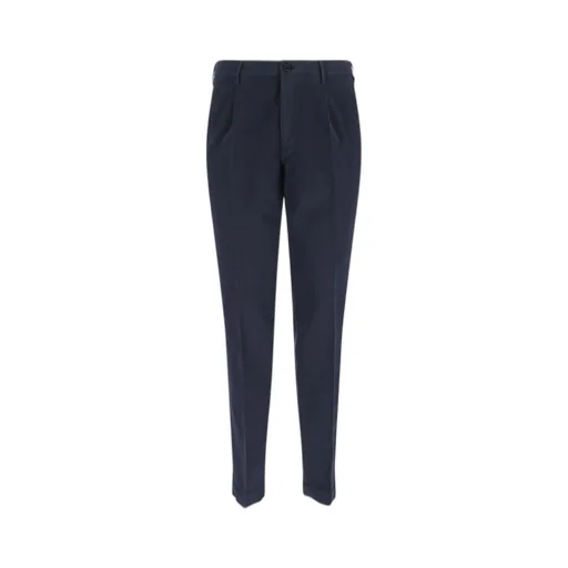 Incotex Pleated Straight-Leg Trousers