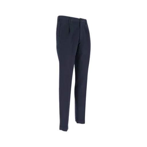 Incotex Pleated Straight-Leg Trousers