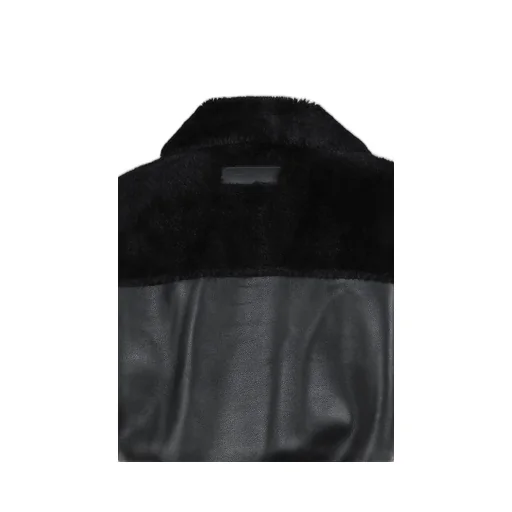 Double Sided Sherpa Jacket / Blk