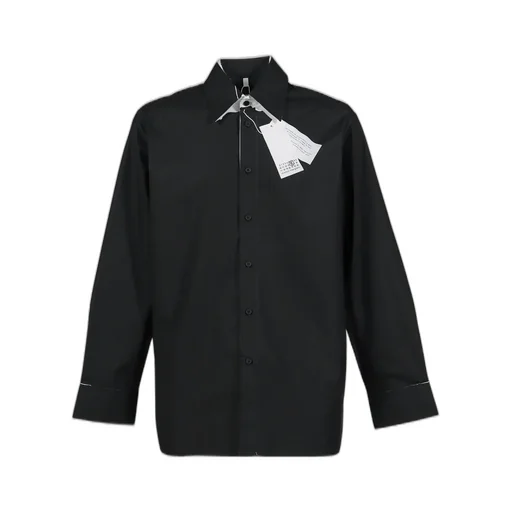 Long-Sleeved Shirt / Black Wht