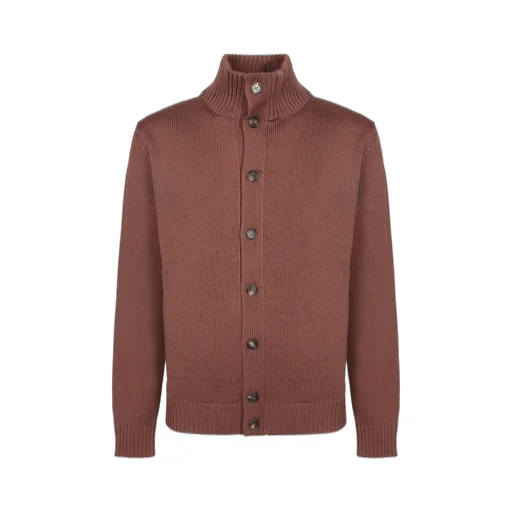 Incotex Raised Collar Cardigan