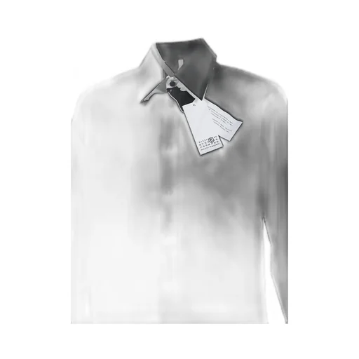 Long-Sleeved Shirt / Black Wht