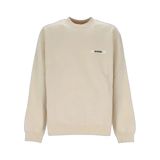 Jacquemus Logo Patch Crewneck Sweatshirt