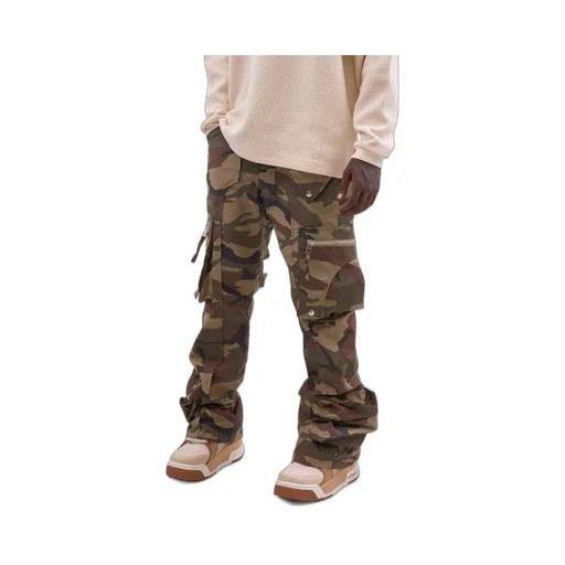 Nylon Holster Cargo Pants / Camo