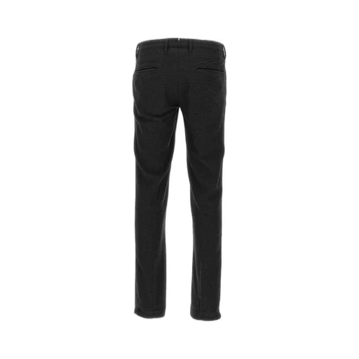 Incotex Vichy Patterned Wool Pants